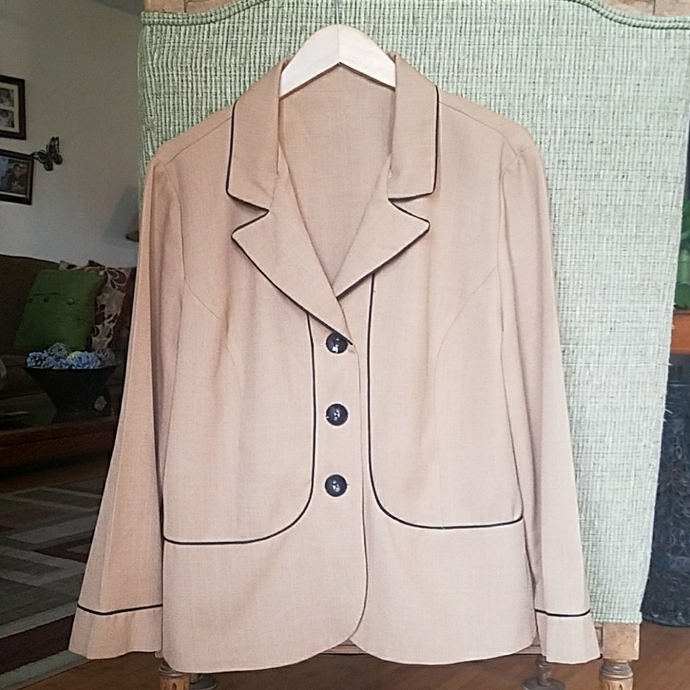 Beige Women's Blazer
